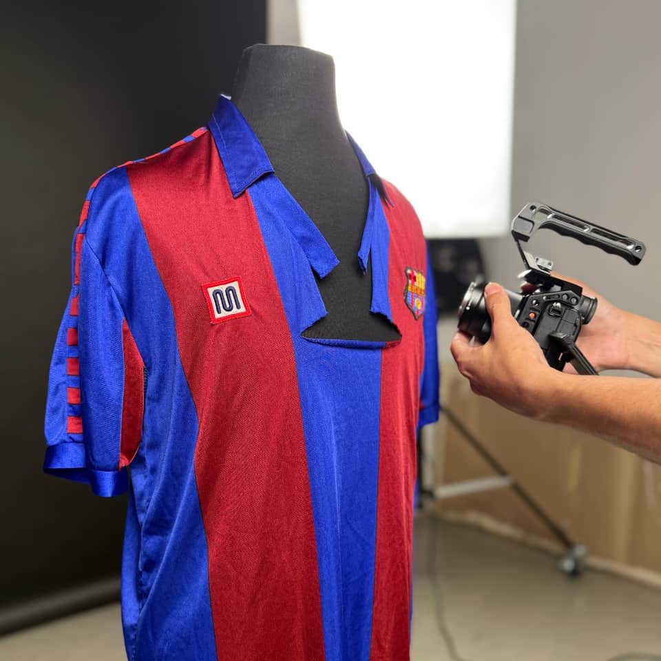 Diego Armando Maradona – FC Barcelona – Copa del Rey 1983/84 – MATCH WORN JERSEY – PHOTOMATCH - Imagen 38