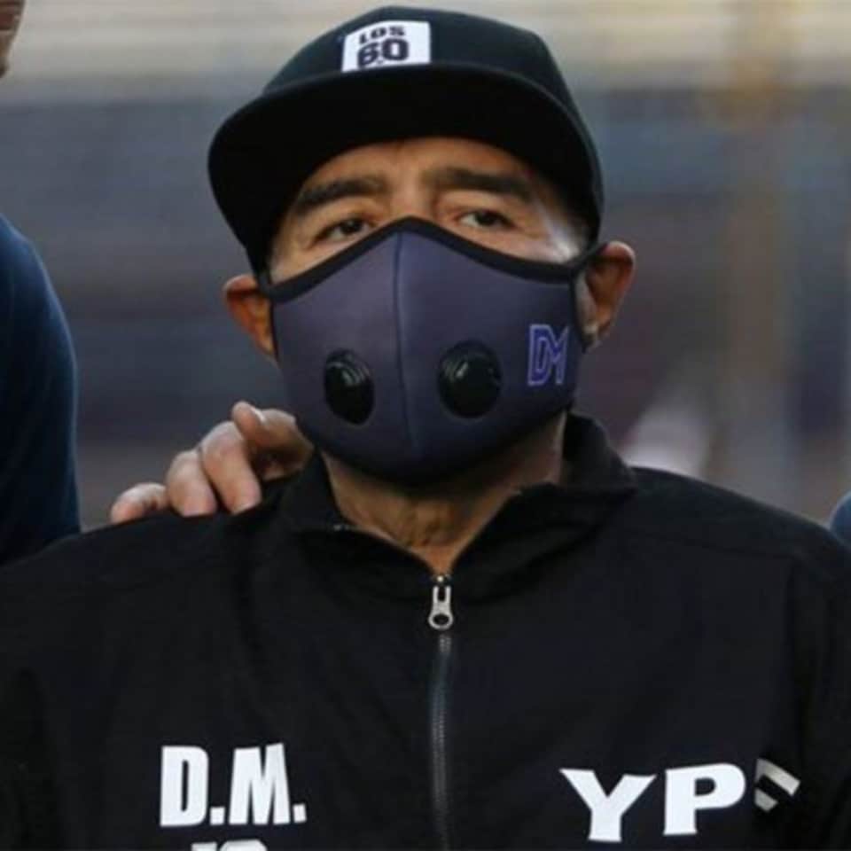Chinstrap & Cup (Barbijo y gorra) – Diego Armando Maradona – 60´s Birthday - Imagen 5