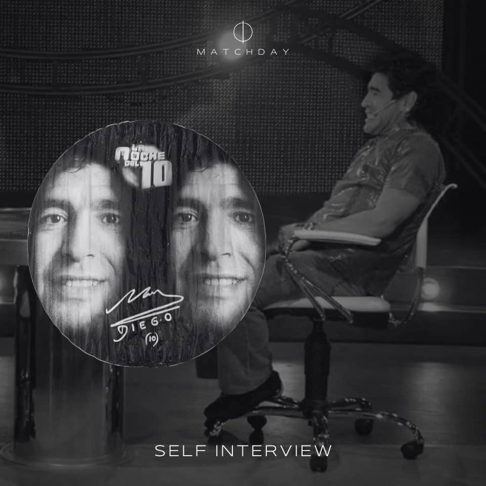 Tablecloth – Lámina de mesa – Entrevista Maradona a Maradona – La Noche del 10 - Imagen 3