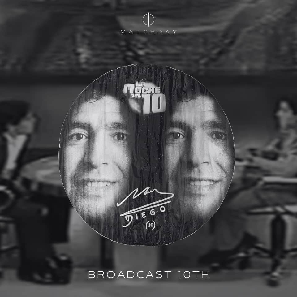Tablecloth – Lámina de mesa – Entrevista Maradona a Maradona – La Noche del 10 - Imagen 4