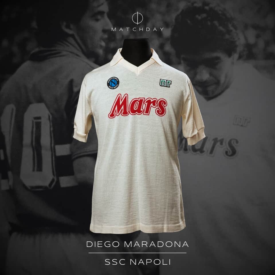Diego Armando Maradona – SSC Napoli – Serie A 1989/90 – MATCH WORN JERSEY