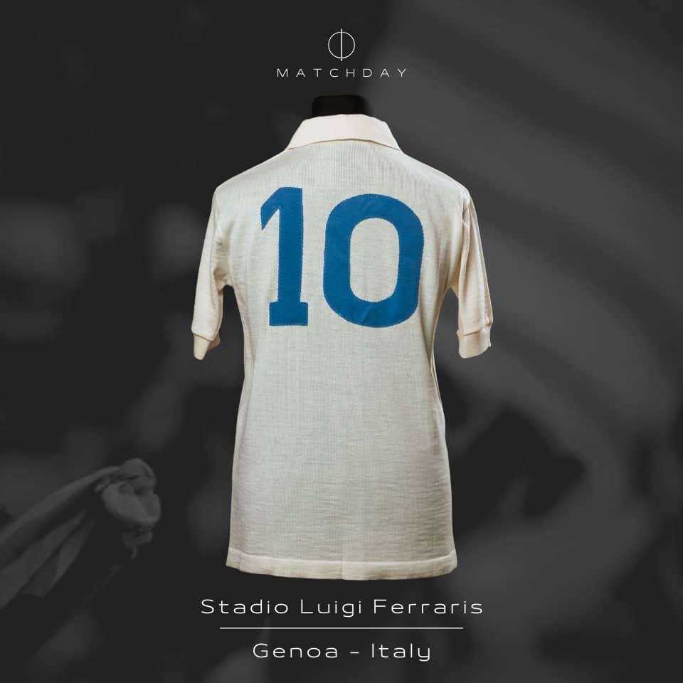 Diego Armando Maradona – SSC Napoli – Serie A 1989/90 – MATCH WORN JERSEY - Imagen 5