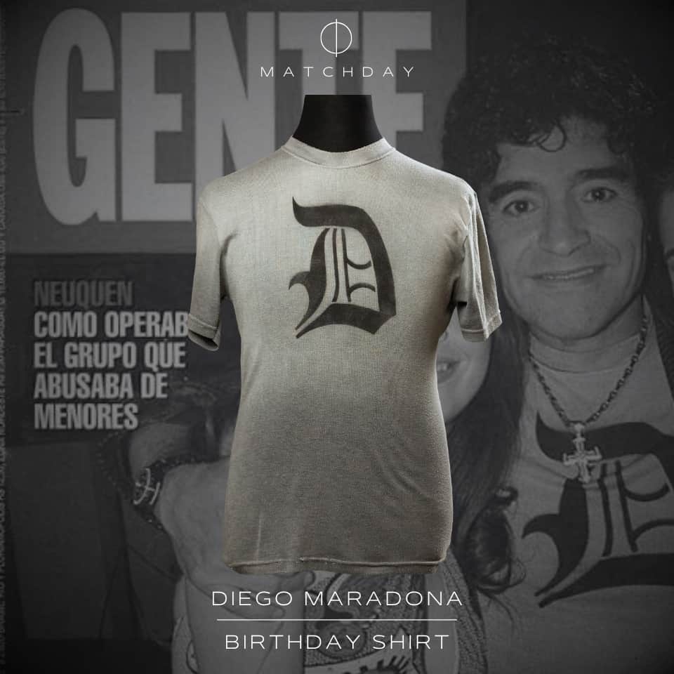 45th Birthday celebration T-shirt – Diego Armando Maradona
