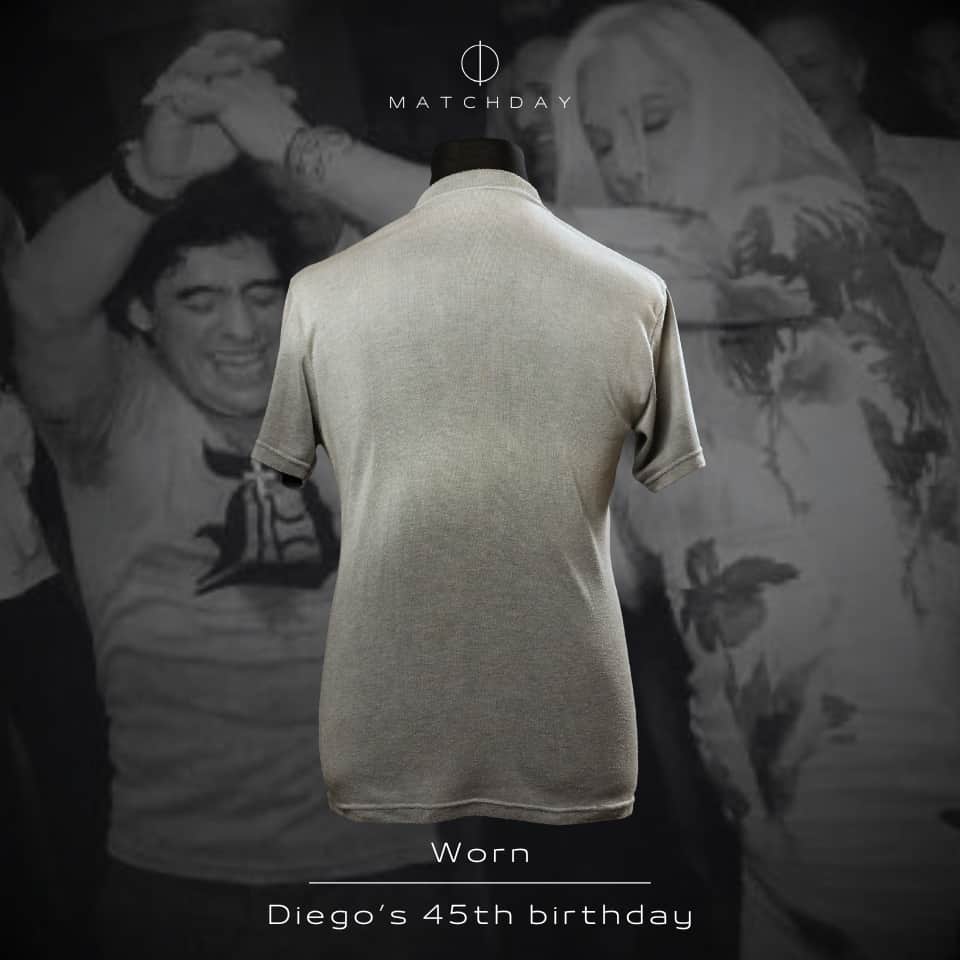 45th Birthday celebration T-shirt – Diego Armando Maradona - Imagen 3