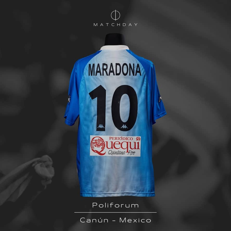 Diego Armando Maradona – MATCH WORN JERSEY – Showbol - Imagen 5