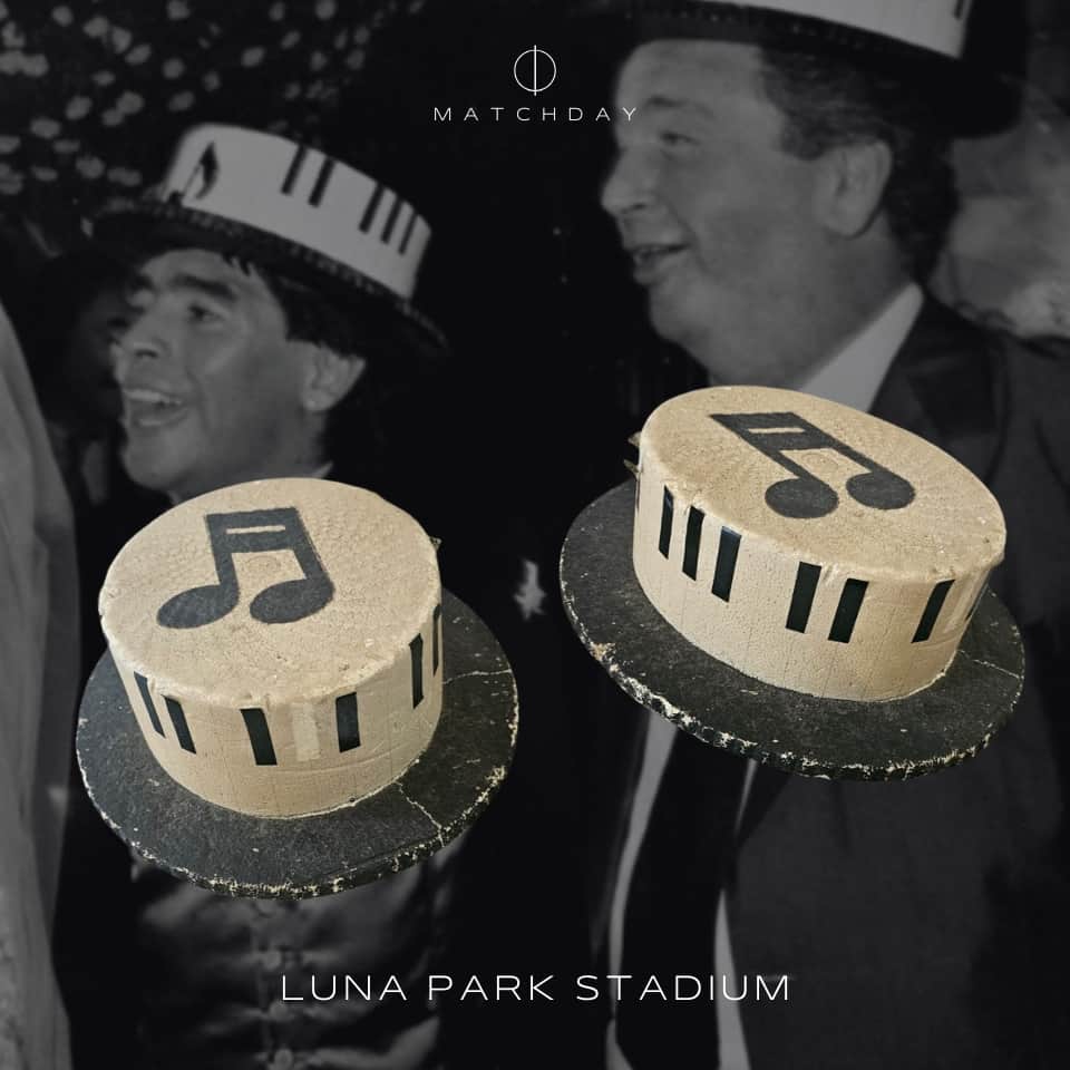 Diego Maradona – Sombrero Casamiento / Wedding Hat – 1989 - Imagen 4