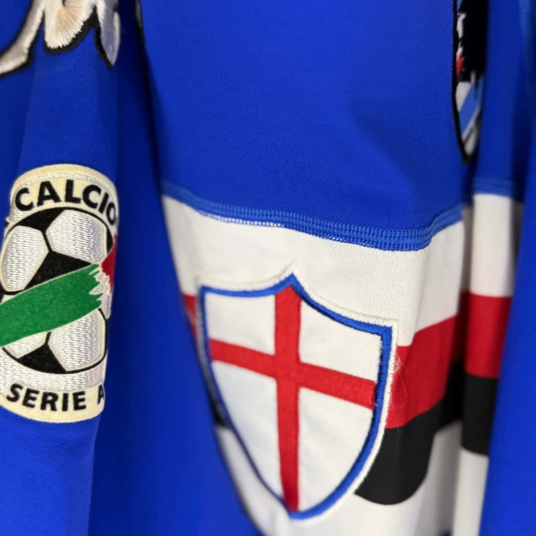 Antonio Cassano – UC Sampdoria – Serie A 2008/09 – MATCH WORN JERSEY – P. ALVAREZ COLLECTION - Imagen 28