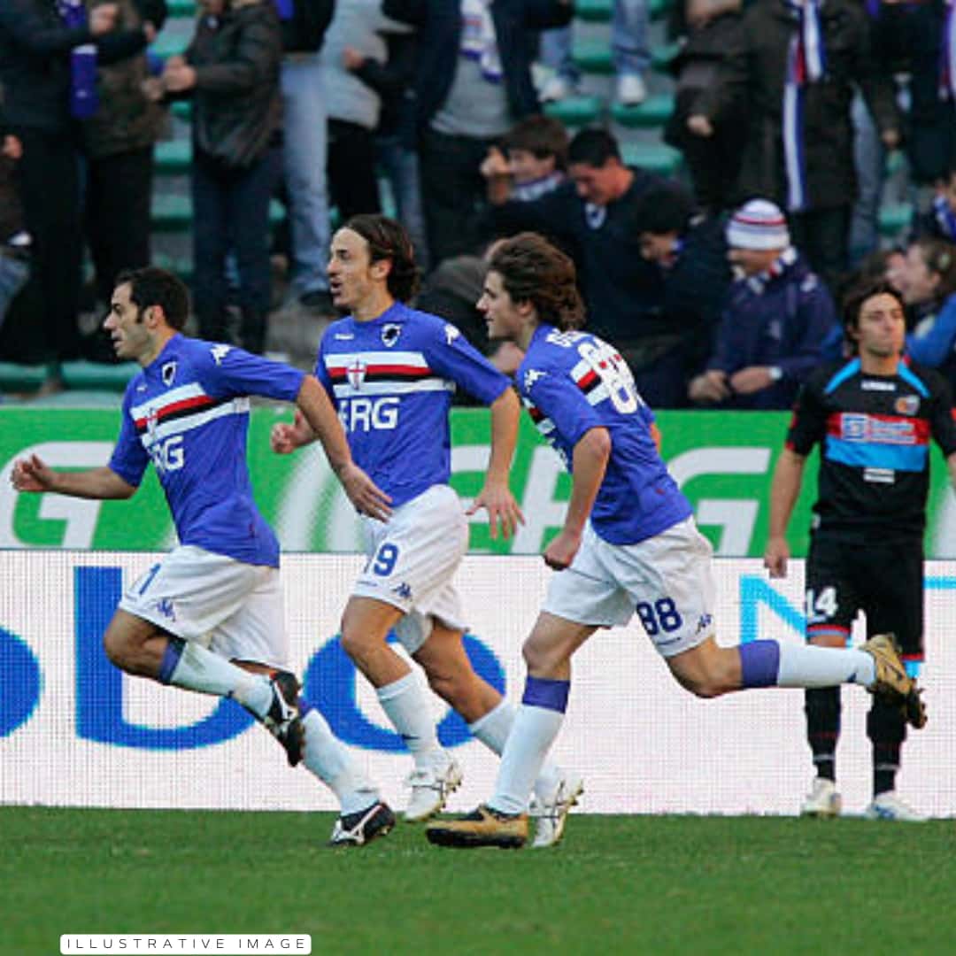 Antonio Cassano – UC Sampdoria – Serie A 2008/09 – MATCH WORN JERSEY – P. ALVAREZ COLLECTION - Imagen 19