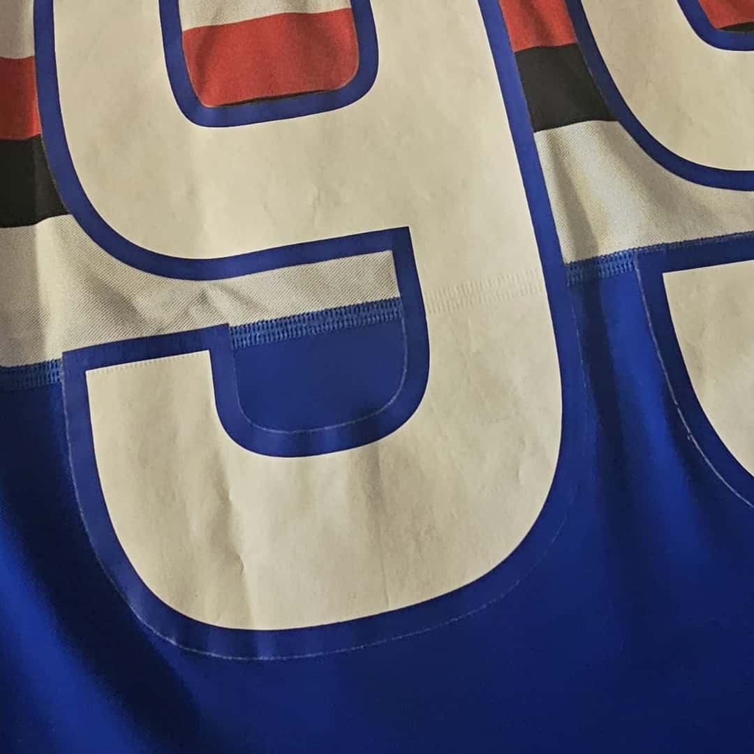 Antonio Cassano – UC Sampdoria – Serie A 2008/09 – MATCH WORN JERSEY – P. ALVAREZ COLLECTION - Imagen 10
