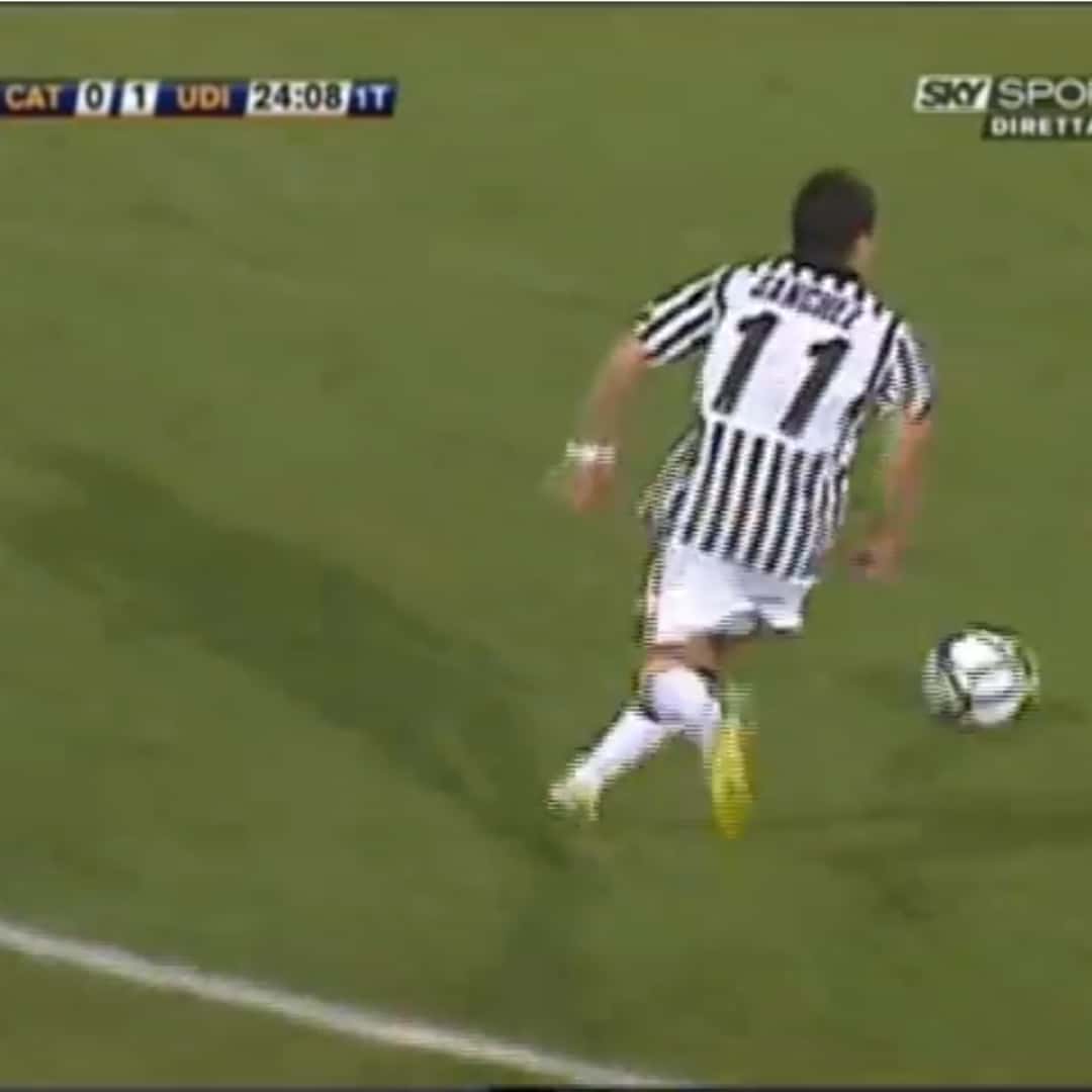Alexis Sánchez – Udinese Calcio – Serie A 2008/09 – MATCH WORN JERSEY – CUT SLEEEVES – P. ALVAREZ COLLECTION - Imagen 24