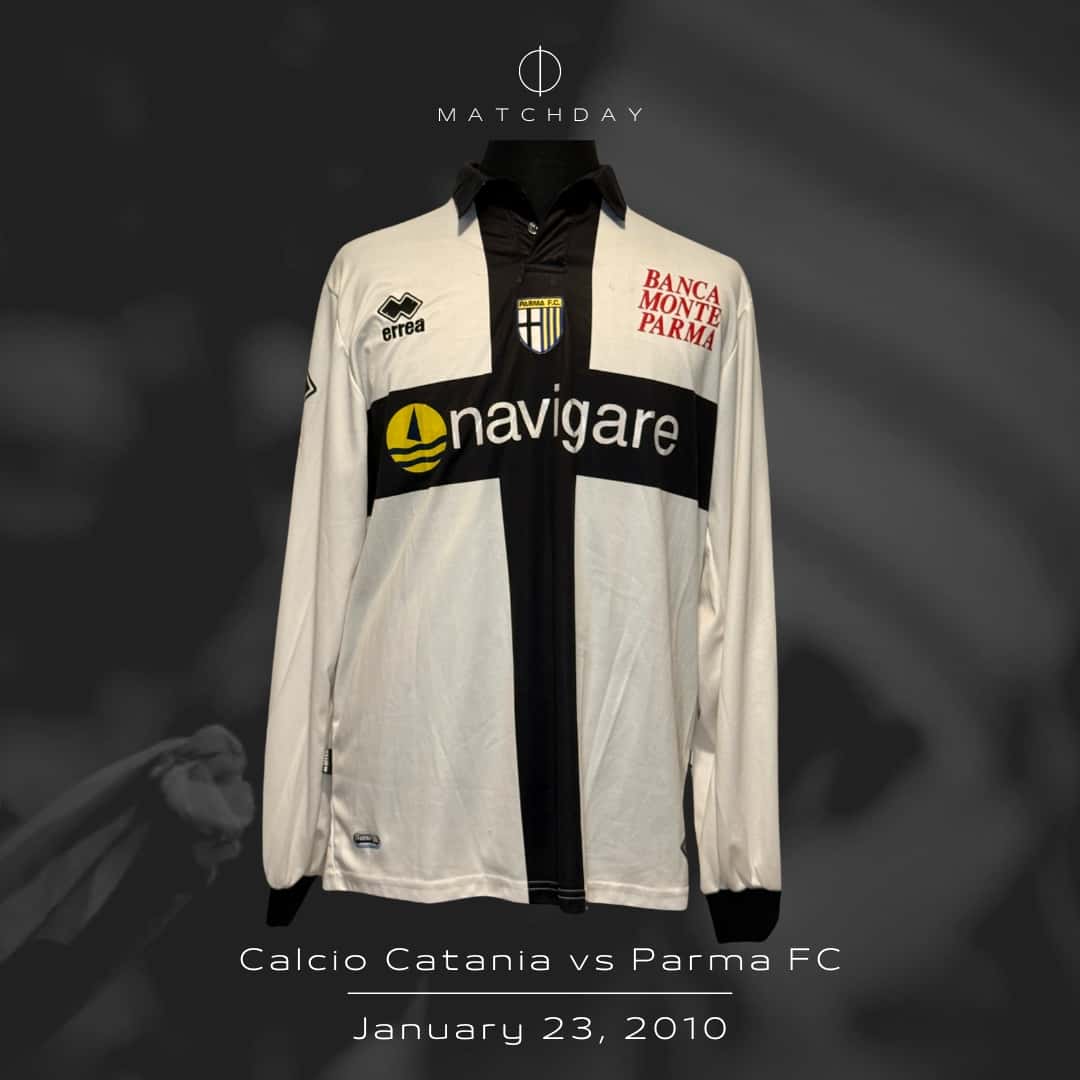 Chirstian Panucci – Parma FC – Serie A 2009/10 – MATCH WORN JERSEY – P. ALVAREZ COLLECTION - Imagen 4