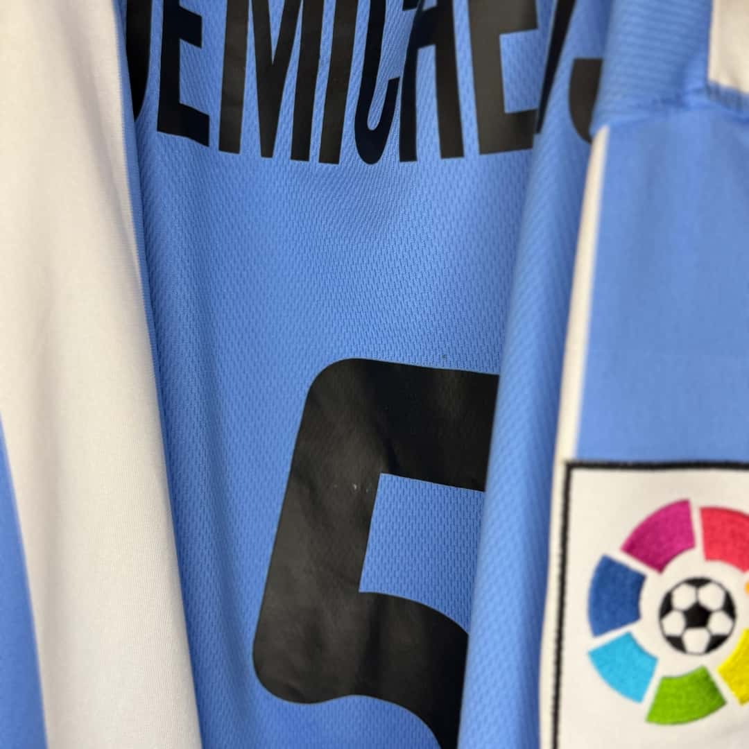 Martín Demichelis – Málaga FC – LFP 2011/12 – MATCH WORN JERSEY – P. ÁLVAREZ COLLECION - Imagen 20