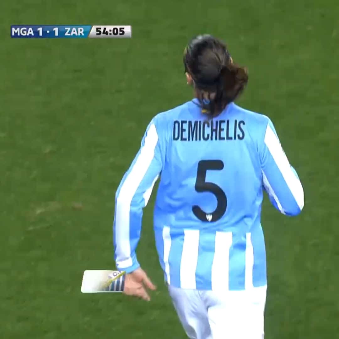 Martín Demichelis – Málaga FC – LFP 2011/12 – MATCH WORN JERSEY – P. ÁLVAREZ COLLECION - Imagen 17