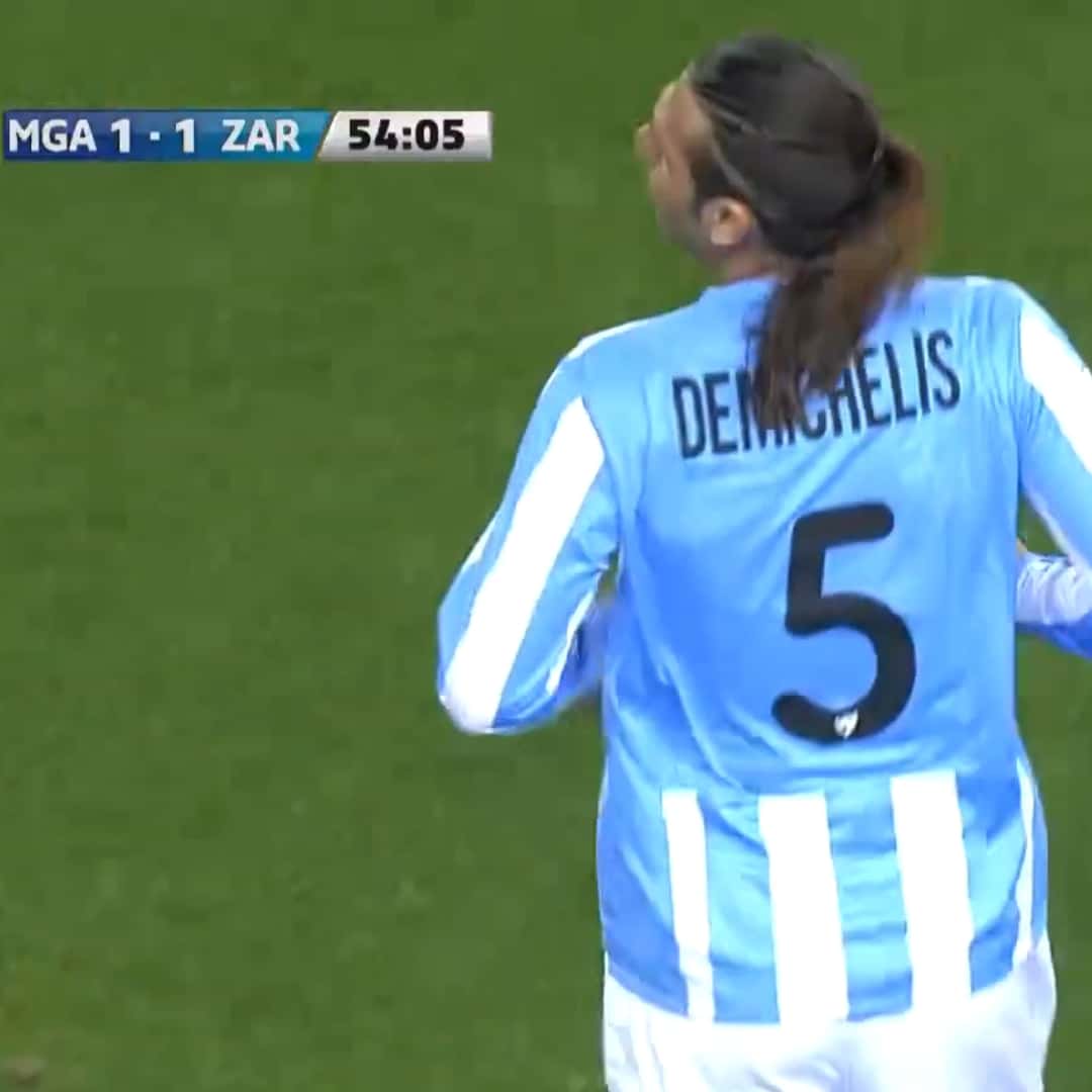 Martín Demichelis – Málaga FC – LFP 2011/12 – MATCH WORN JERSEY – P. ÁLVAREZ COLLECION - Imagen 16