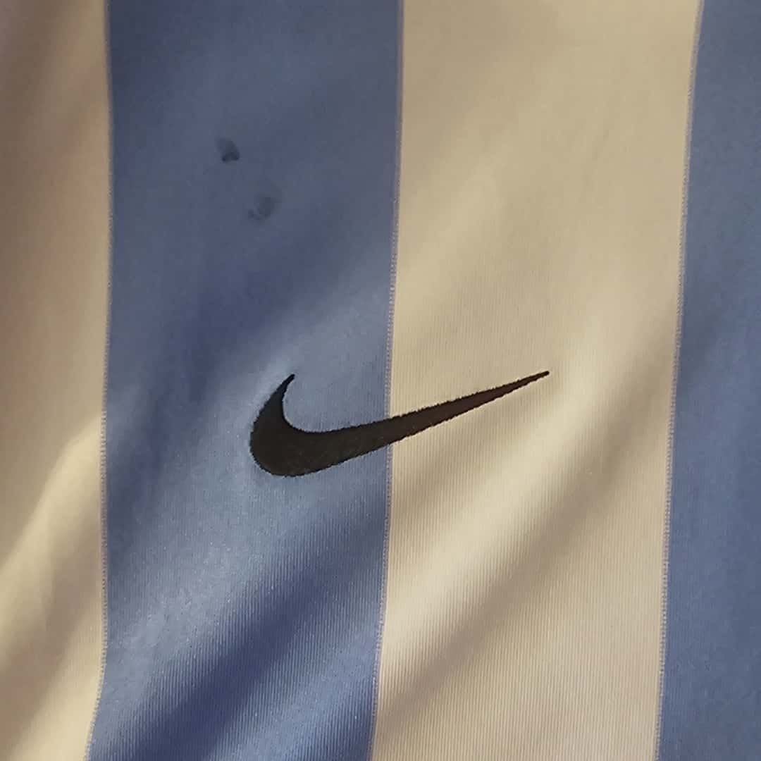 Martín Demichelis – Málaga FC – LFP 2011/12 – MATCH WORN JERSEY – P. ÁLVAREZ COLLECION - Imagen 13