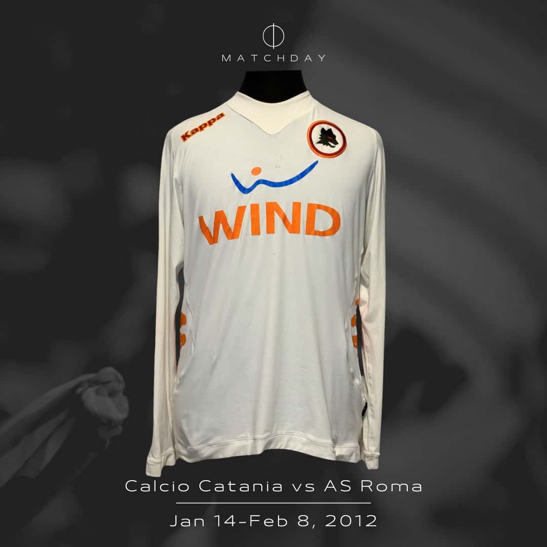 Fernando Gago – AS Roma – Serie A 2011/12 – MATCH WORN JERSEY – P. ALVAREZ COLLECTION - Imagen 4