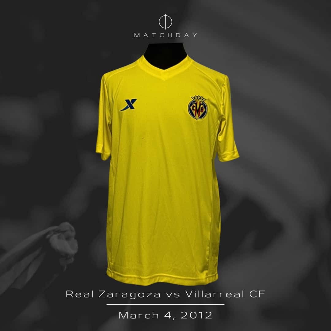 Gonzalo Rodriguez – Villarreal CF – LFP 2011/12 – MATCH WORN JERSEY – P. ALVAREZ COLLECTION - Imagen 3