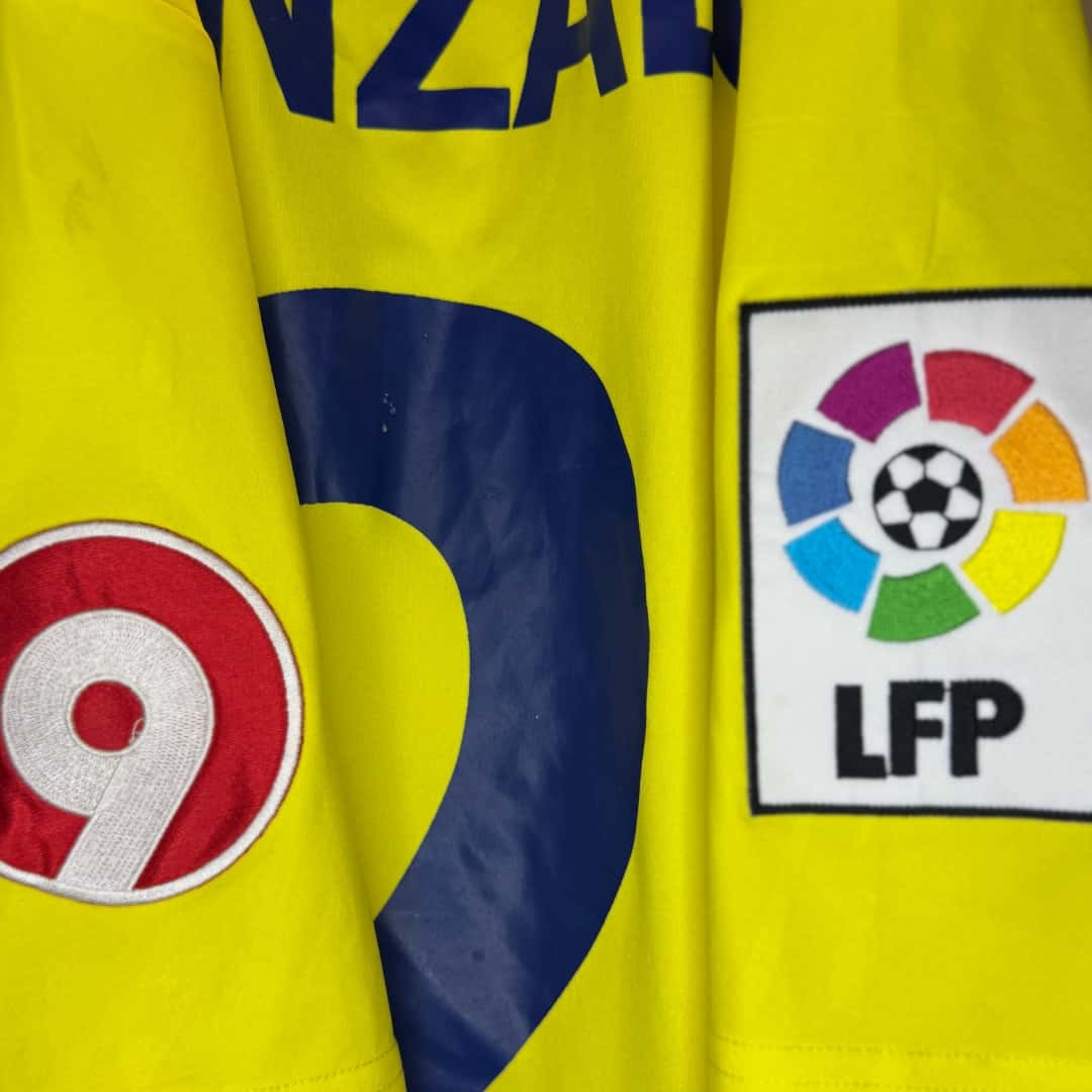 Gonzalo Rodriguez – Villarreal CF – LFP 2011/12 – MATCH WORN JERSEY – P. ALVAREZ COLLECTION - Imagen 9