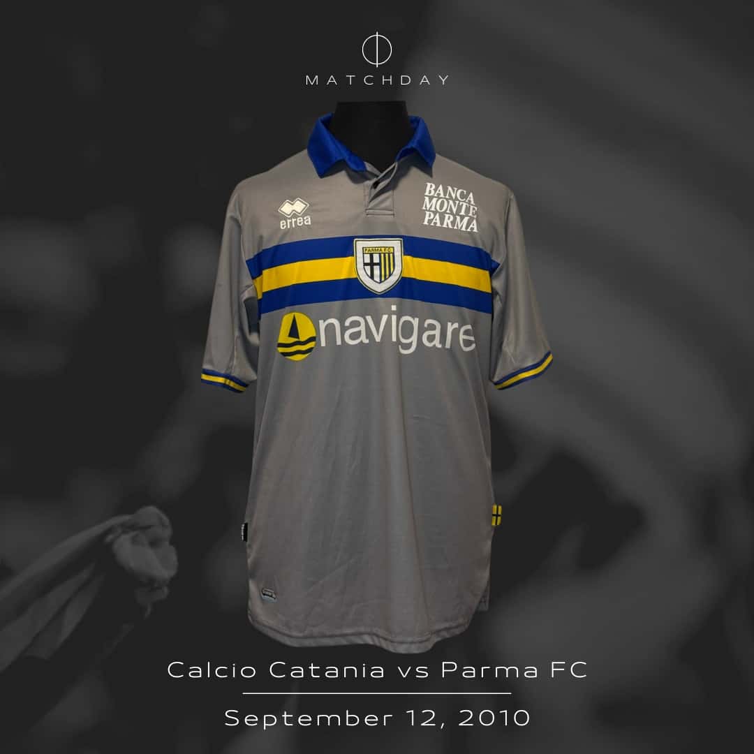 Hernán Crespo – Parma FC – Serie A 2010/11 – MATCH WORN JERSEY – P. ALVAREZ COLLECTION - Imagen 4