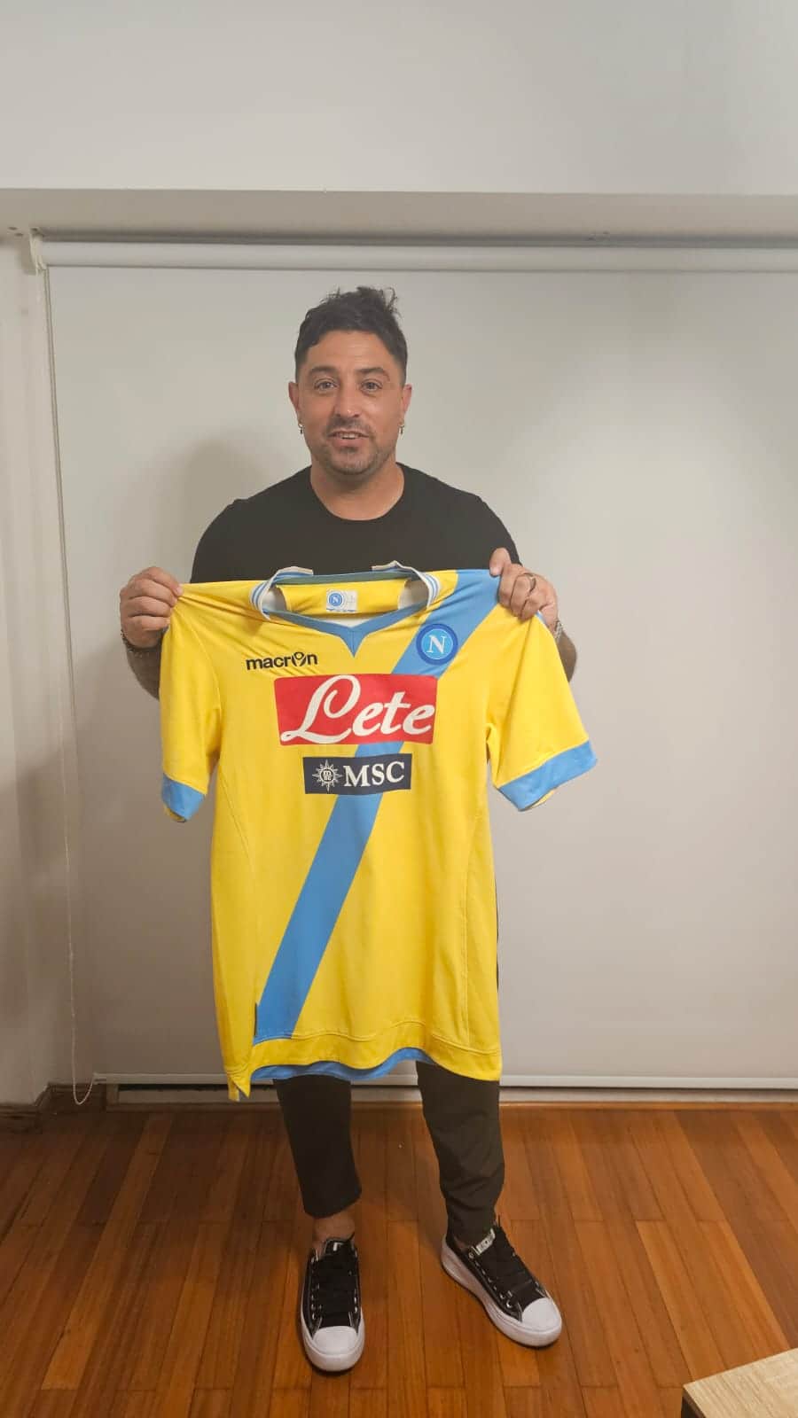 Gonzalo Higuaín – SSC Napoli – Serie A 2013/14 – MATCH WORN JERSEY – P. ALVAREZ COLLECTION - Imagen 6