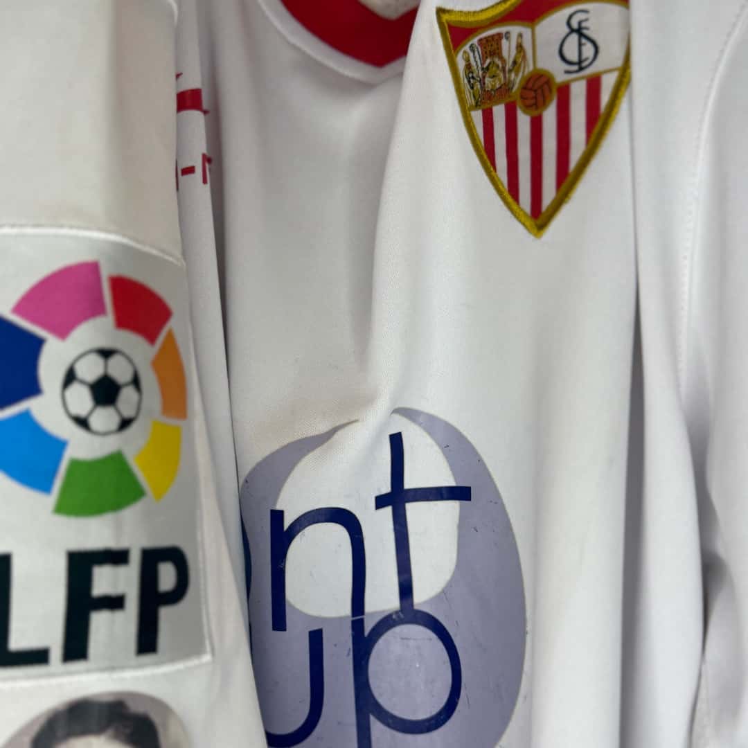 Ivan Rakitic – Sevilla FC – LFP 2011/12 – MATCH WORN JERSEY – P. ÁLVAREZ COLLECTION - Imagen 8