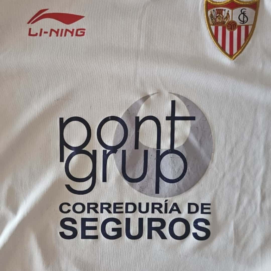 Ivan Rakitic – Sevilla FC – LFP 2011/12 – MATCH WORN JERSEY – P. ÁLVAREZ COLLECTION - Imagen 9