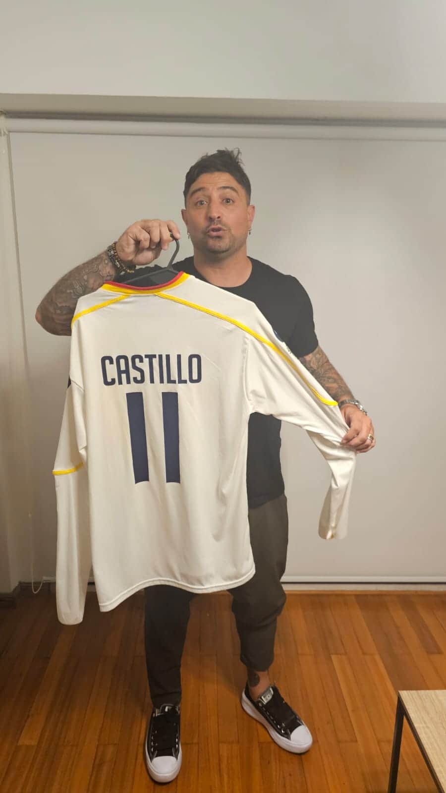 José Ignacio Castillo – US Lecce – Serie A 2008/09 – MATCH WORN JERSEY – P. ALVAREZ COLLECTION - Imagen 7