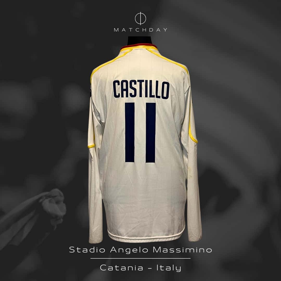 José Ignacio Castillo – US Lecce – Serie A 2008/09 – MATCH WORN JERSEY – P. ALVAREZ COLLECTION - Imagen 5