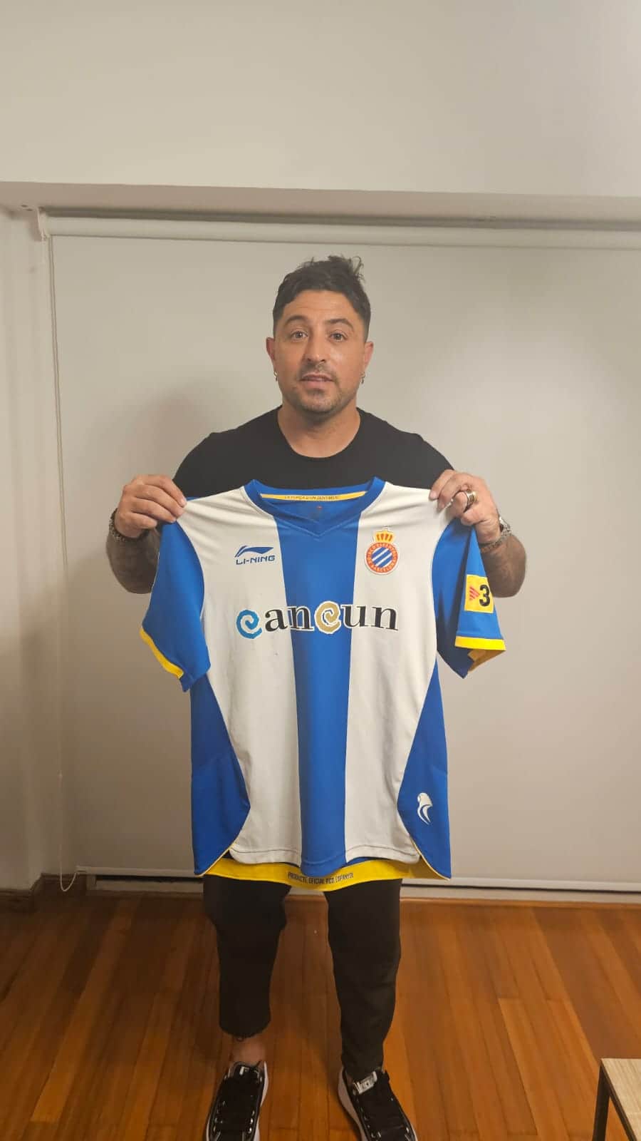 Juan Forlin – Espanyol de Barcelona – LFP 2011/12 – MATCH WORN JERSEY – P. ALVAREZ COLLECTION - Imagen 6