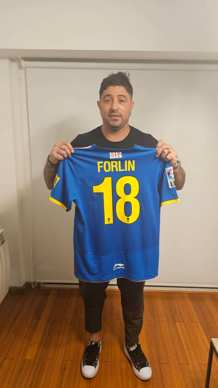 Juan Forlin – Espanyol de Barcelona – LFP 2011/12 – MATCH WORN JERSEY – P. ALVAREZ COLLECTION - Imagen 7