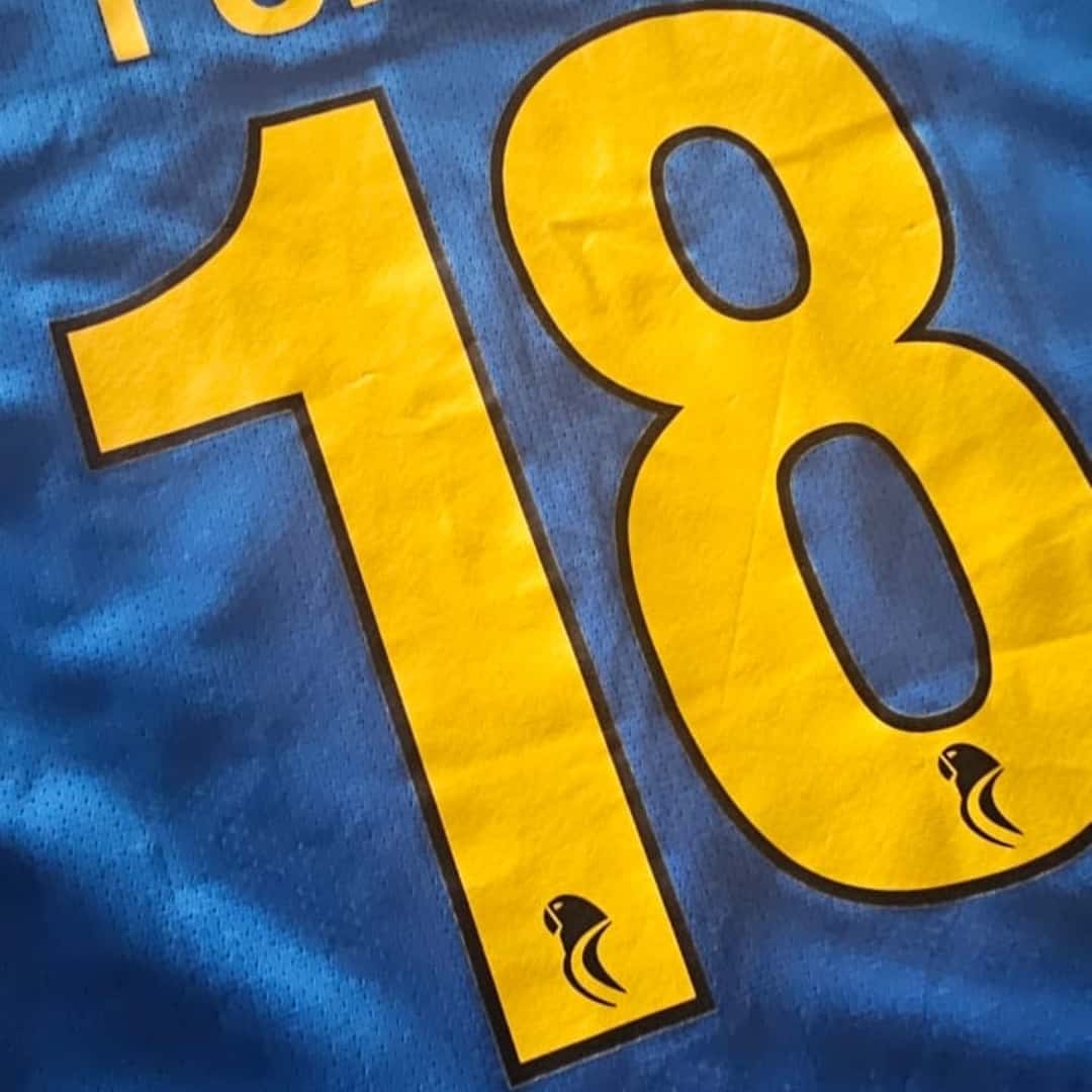 Juan Forlin – Espanyol de Barcelona – LFP 2011/12 – MATCH WORN JERSEY – P. ALVAREZ COLLECTION - Imagen 8