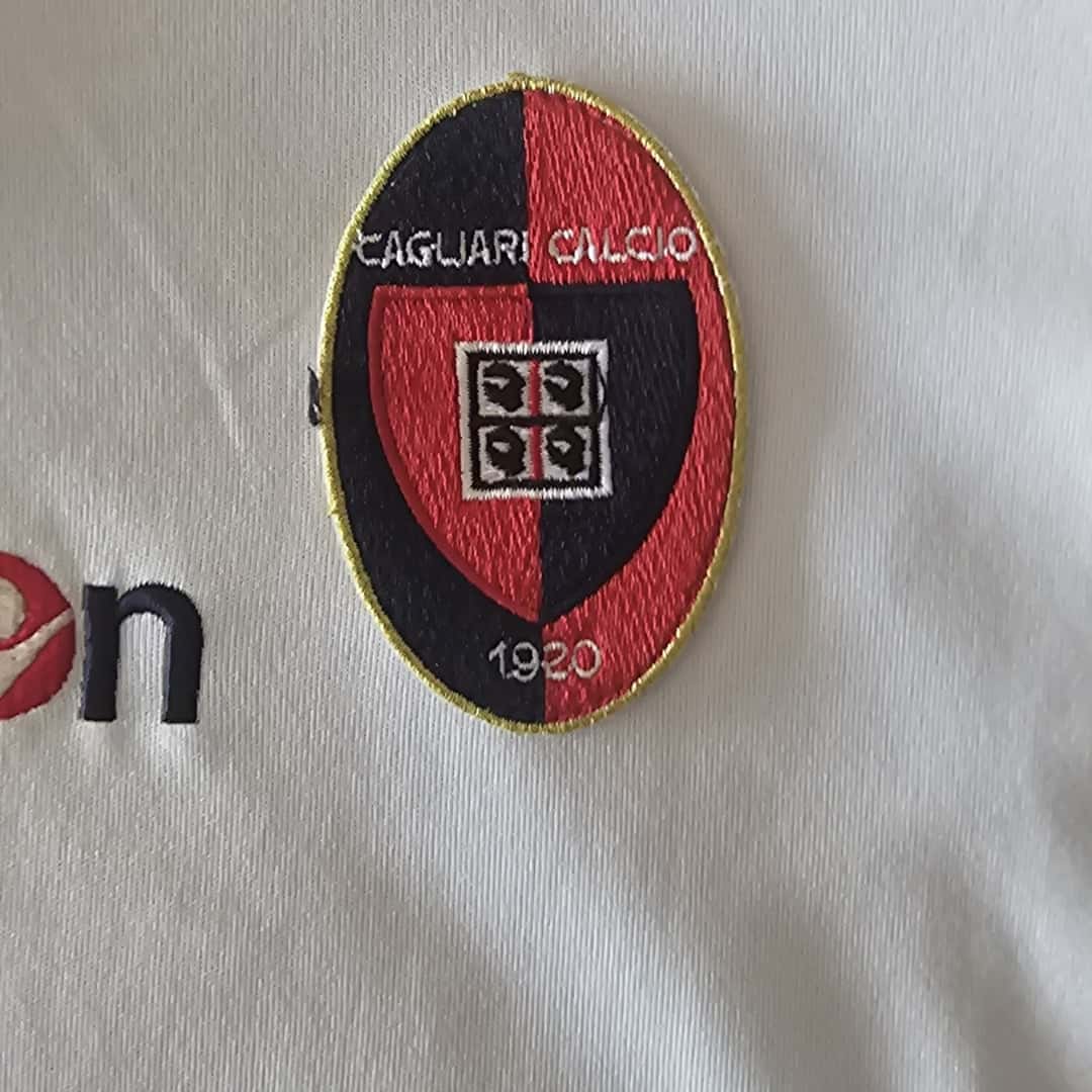 Joaquín Larrivey – Cagliari – Serie A 2009/10 – MATCH WORN IN BENCH JERSEY – P. ALVAREZ COLLECTION - Imagen 19