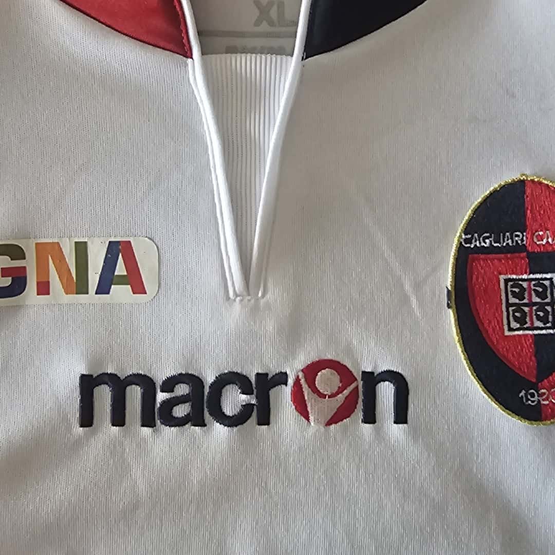 Joaquín Larrivey – Cagliari – Serie A 2009/10 – MATCH WORN IN BENCH JERSEY – P. ALVAREZ COLLECTION - Imagen 18