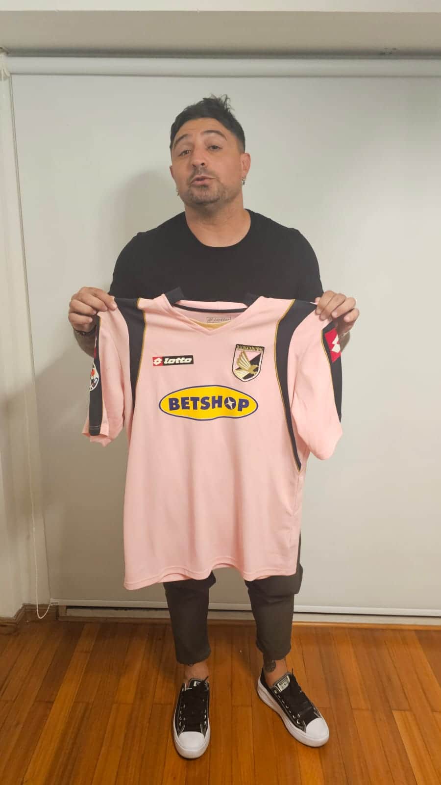 Javier Pastore – Unione Sportiva Città di Palermo – Serie A 2009/10 – UNWASHED – MATCH WORN JERSEY – P. ÁLVAREZ COLLECTION - Imagen 6