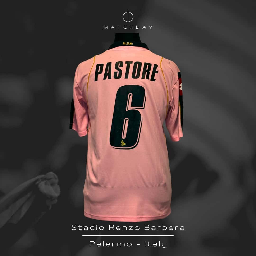 Javier Pastore – Unione Sportiva Città di Palermo – Serie A 2009/10 – UNWASHED – MATCH WORN JERSEY – P. ÁLVAREZ COLLECTION - Imagen 5