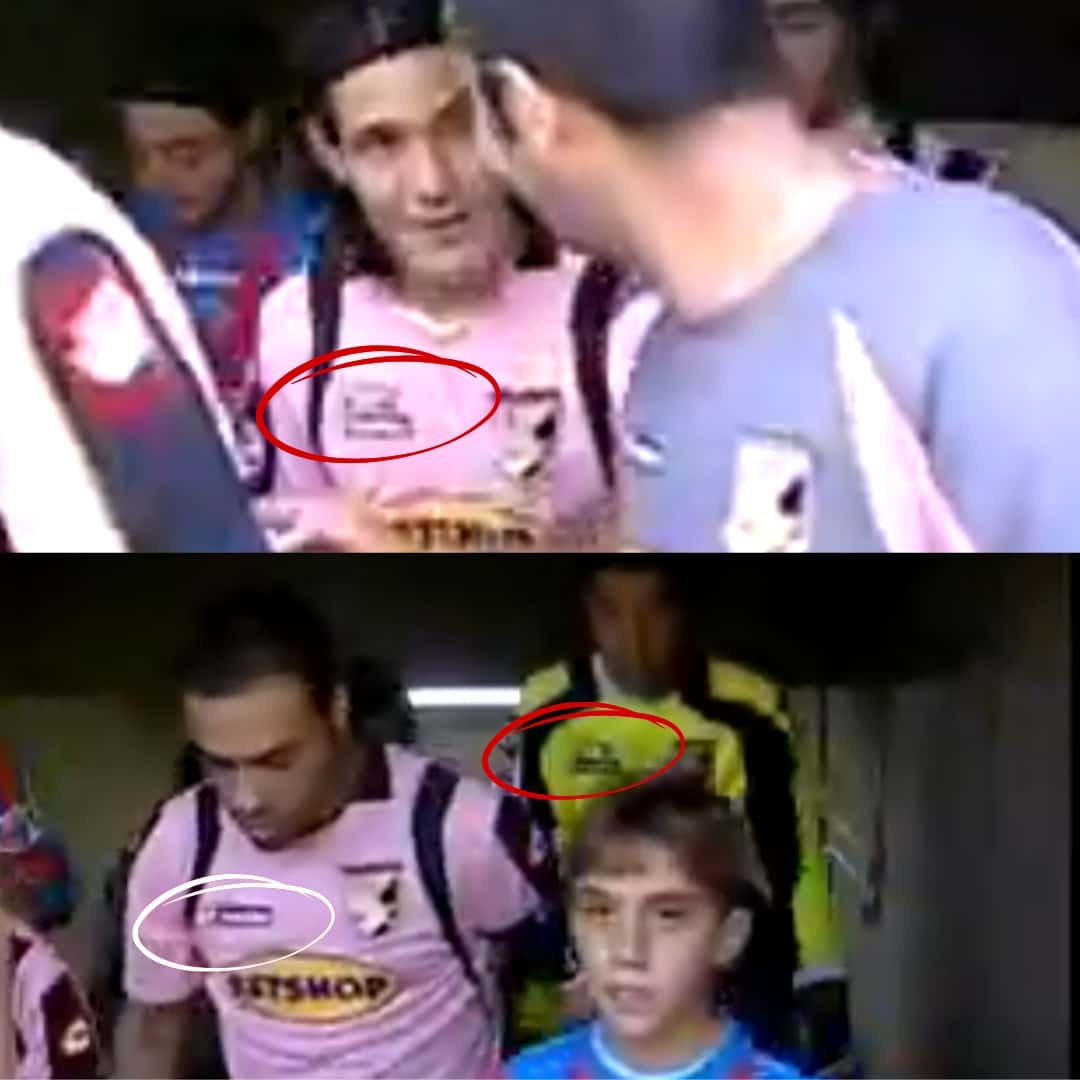 Javier Pastore – Unione Sportiva Città di Palermo – Serie A 2009/10 – UNWASHED – MATCH WORN JERSEY – P. ÁLVAREZ COLLECTION - Imagen 22