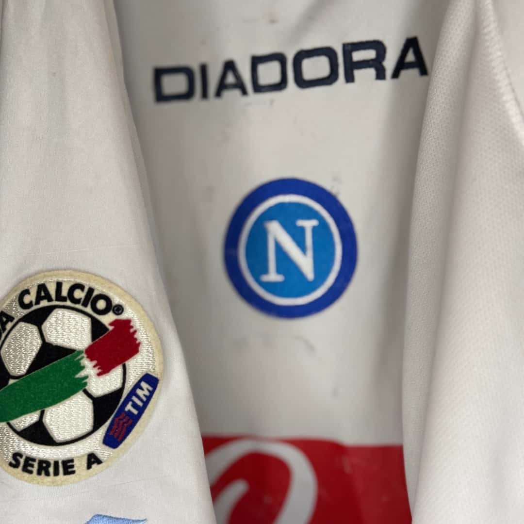 Ezequiel Lavezzi – SSC Napoli – Serie A 2007/08 – MATCH WORN JERSEY – P ÁLVAREZ COLLECTION - Imagen 21