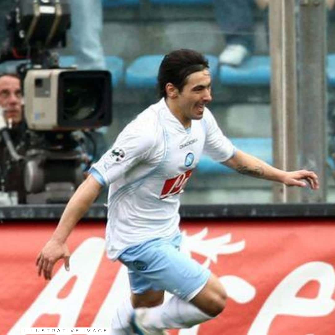 Ezequiel Lavezzi – SSC Napoli – Serie A 2007/08 – MATCH WORN JERSEY – P ÁLVAREZ COLLECTION - Imagen 16
