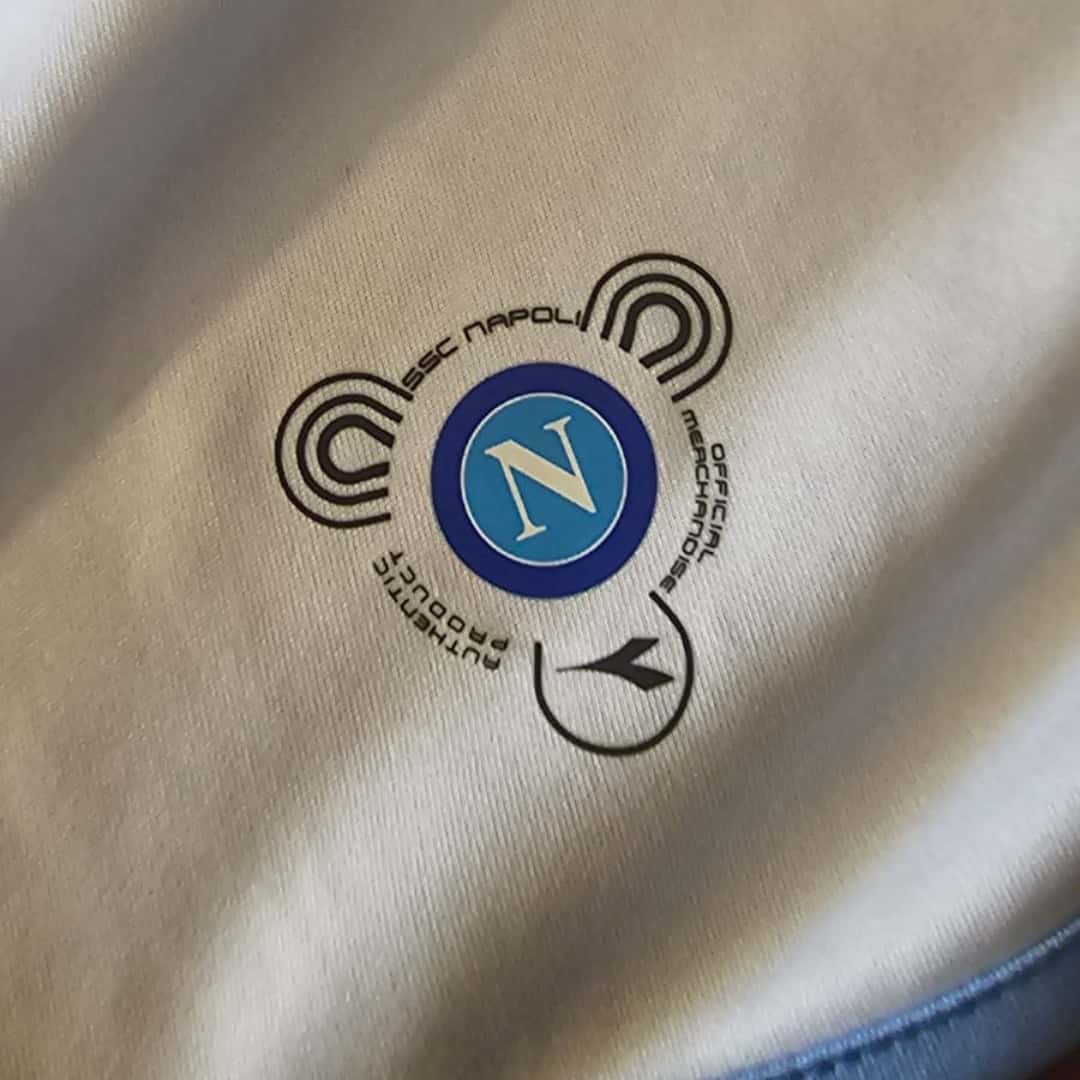 Ezequiel Lavezzi – SSC Napoli – Serie A 2007/08 – MATCH WORN JERSEY – P ÁLVAREZ COLLECTION - Imagen 12