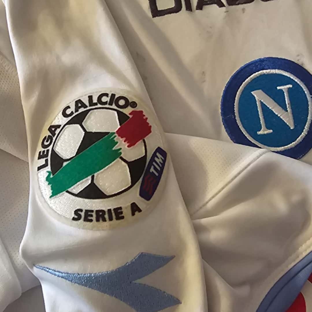 Ezequiel Lavezzi – SSC Napoli – Serie A 2007/08 – MATCH WORN JERSEY – P ÁLVAREZ COLLECTION - Imagen 10