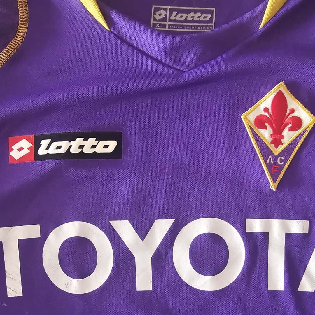 Juan Manuel Vargas – ACF Fiorentina – Serie A 2009/10 – Match issued jeresey – P. ALVAREZ COLLECTION - Imagen 13