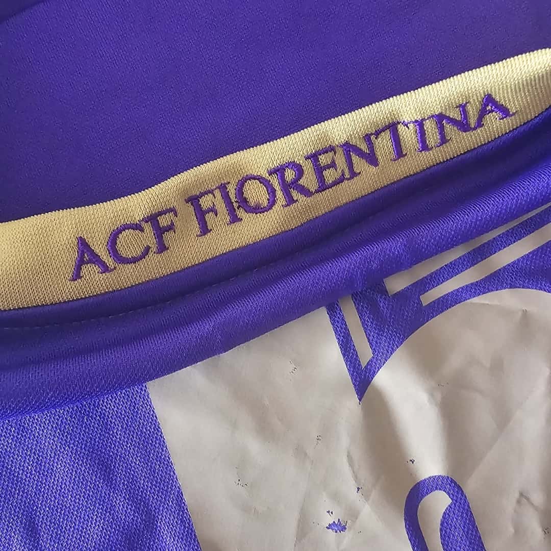 Juan Manuel Vargas – ACF Fiorentina – Serie A 2009/10 – Match issued jeresey – P. ALVAREZ COLLECTION - Imagen 12