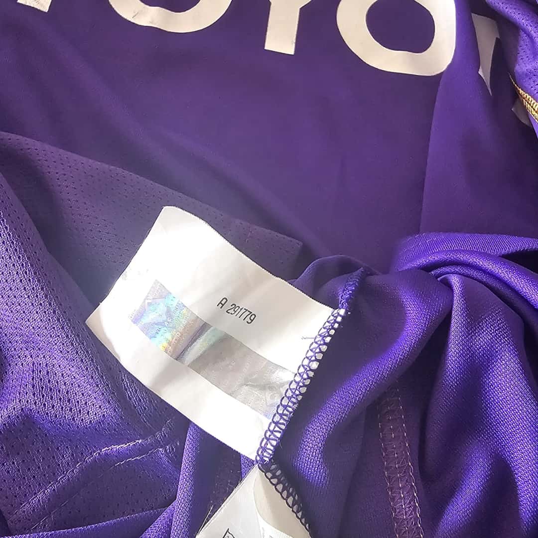 Juan Manuel Vargas – ACF Fiorentina – Serie A 2009/10 – Match issued jeresey – P. ALVAREZ COLLECTION - Imagen 11