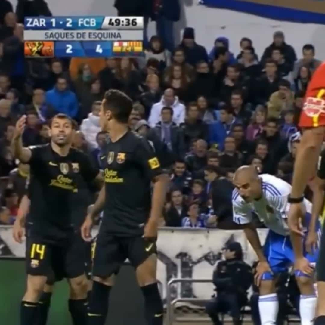 Javier Mascherano – FC Barcelona – LFP 2011/2012 – MATCH WORN JERSEY – P. ALVAREZ COLLECTION - Imagen 22