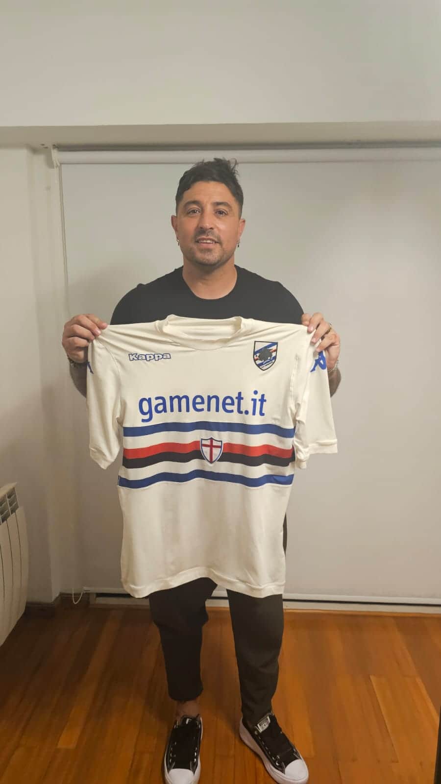 Shkodran Mustafi – UC Sampdoria – Serie A 2013/14 – UNWASHED MATCH WORN JERSEY – P. ALVAREZ COLLECTION - Imagen 6