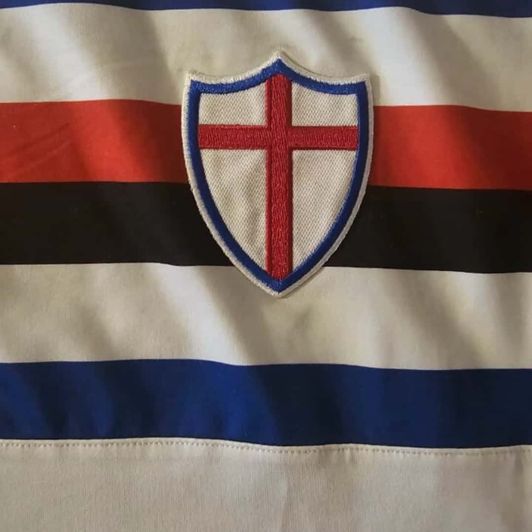 Shkodran Mustafi – UC Sampdoria – Serie A 2013/14 – UNWASHED MATCH WORN JERSEY – P. ALVAREZ COLLECTION - Imagen 17