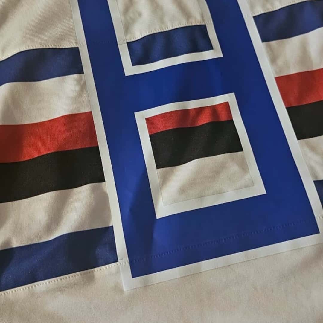 Shkodran Mustafi – UC Sampdoria – Serie A 2013/14 – UNWASHED MATCH WORN JERSEY – P. ALVAREZ COLLECTION - Imagen 23