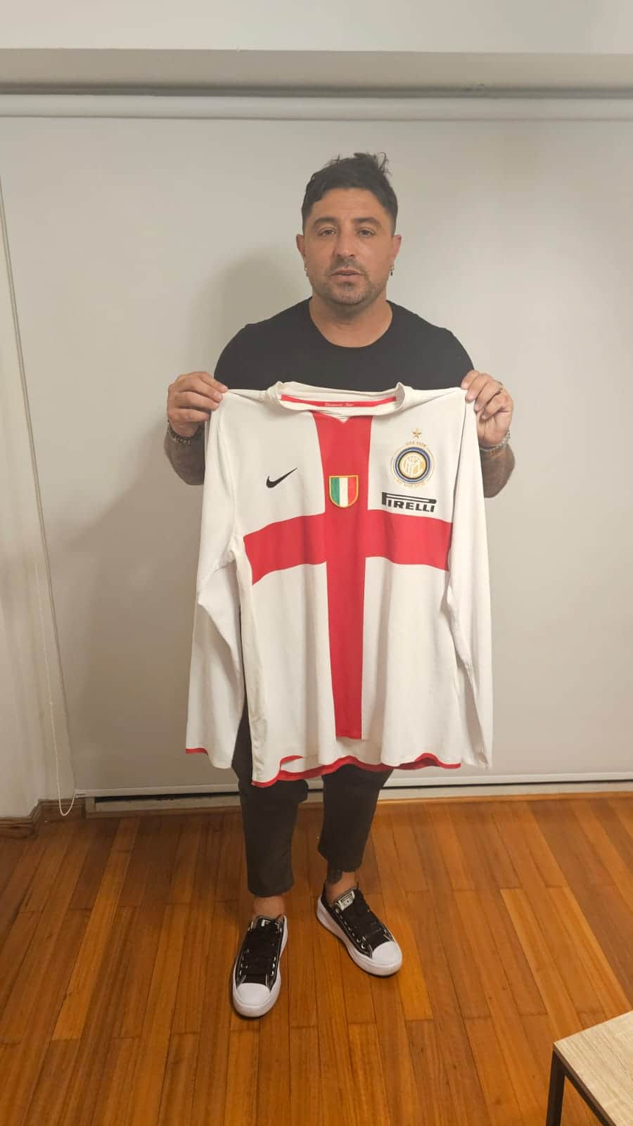Nicolas Burdisso – Inter FC – Serie A 2007/08 – MATCH WORN JERSEY – P. ALVAREZ COLLECTION - Imagen 6