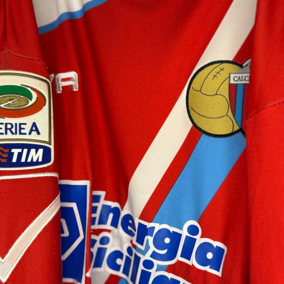 Pablo Álvarez – Calcio Catania – Serie A 2009/10 – MATCH WORN JERSEY – P. ÁLVAREZ COLLECTION - Imagen 26