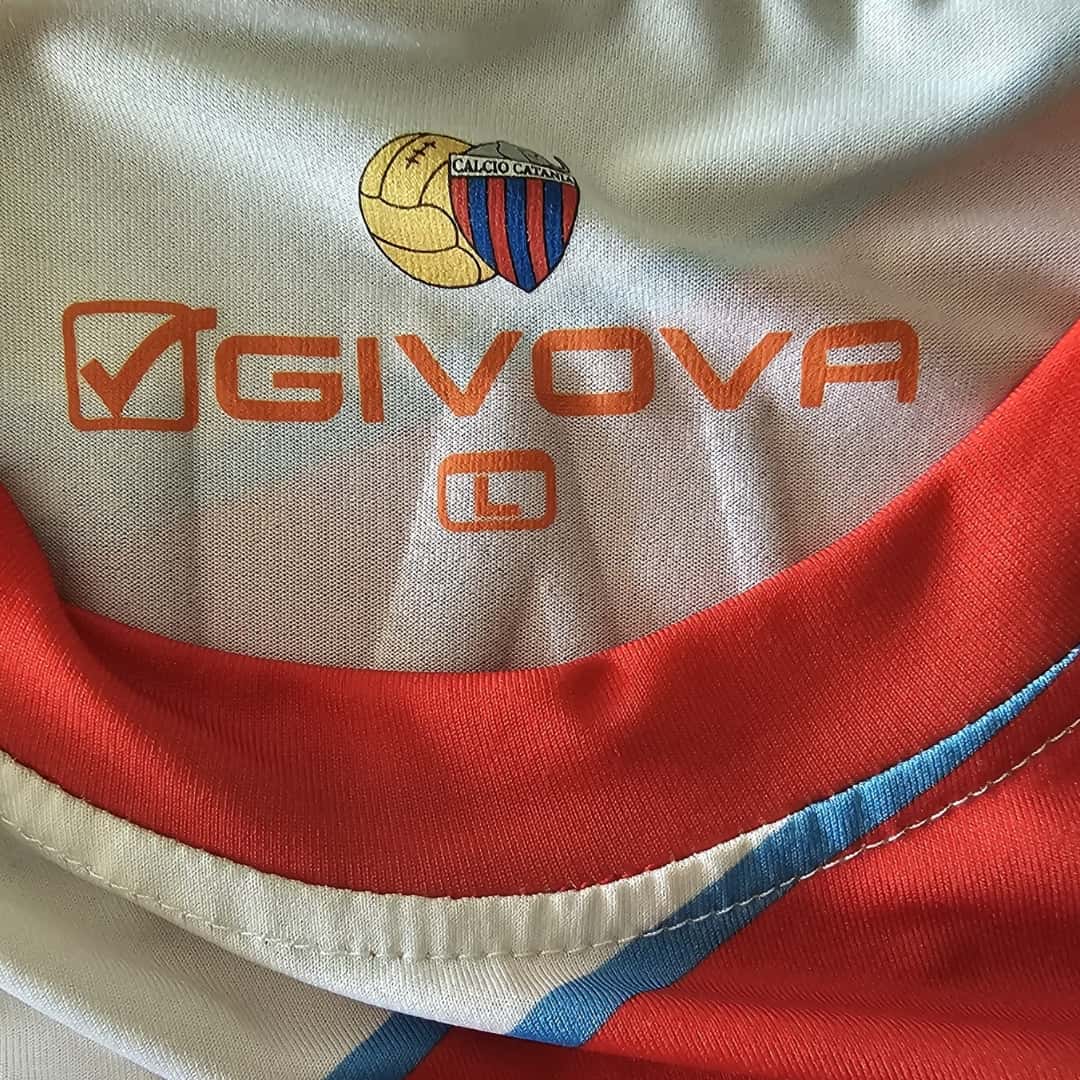 Pablo Álvarez – Calcio Catania – Serie A 2009/10 – MATCH WORN JERSEY – P. ÁLVAREZ COLLECTION - Imagen 19